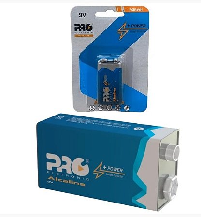 BATERIA PROELETRONIC ALCALINA 9V