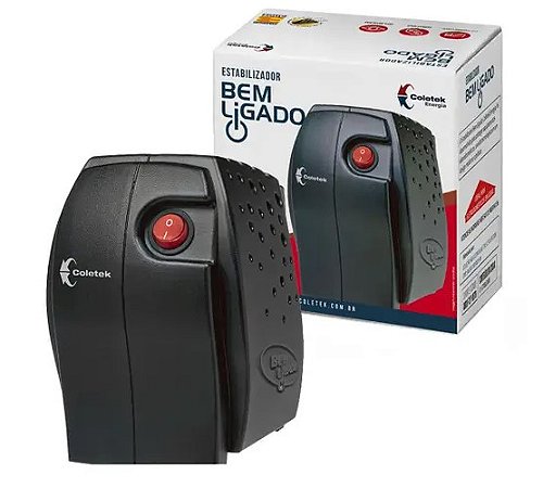 ESTABILIZADOR COLETEK 500VA 115V 4 TOMADAS