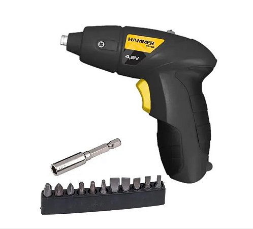 PARAFUSADEIRA HAMMER S/ FIO 4.8V C/ BITS