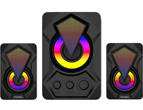 CAIXA DE SOM TARGA GAMER C/ SUBWOOFER