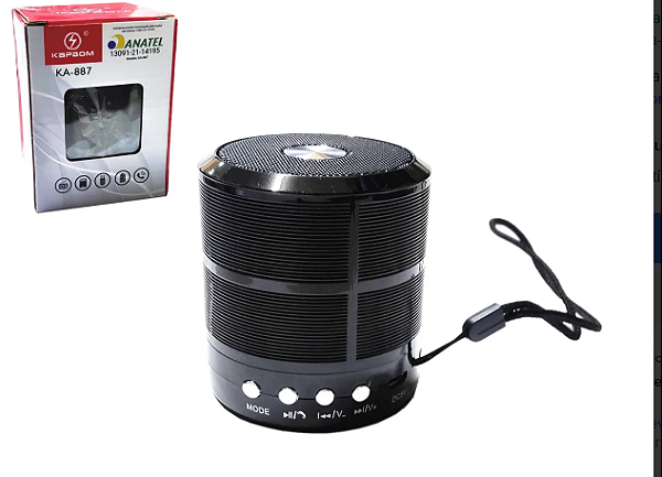 CAIXA DE SOM KAPBOM KA-887 BLUETOOTH