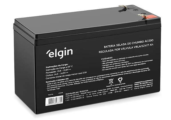 BATERIA SELADA ELGIN 12V. / 7.0 Ah