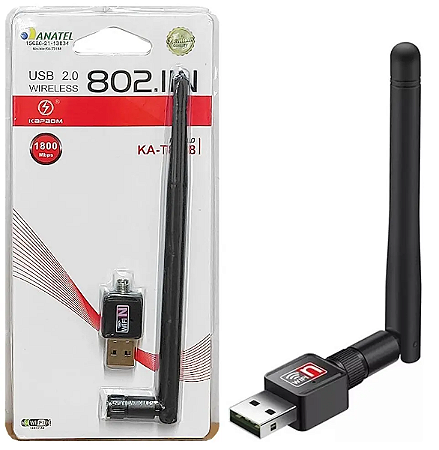 ADAPTADOR WIRELESS KAPBOM USB C/ ANTENA