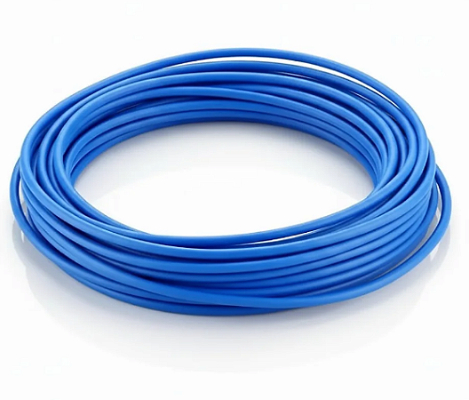 CABO DE REDE CAT6 AZUL 10 MT. SEM PONTAS