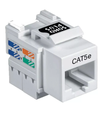 CONECTOR RJ45 CAT5e FÊMEA (KEYSTONE)
