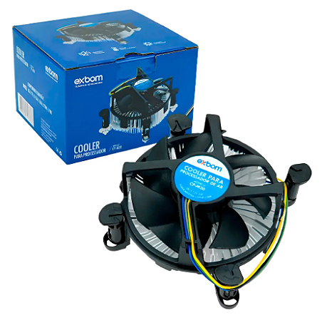 COOLER EXBOM P/ INTEL 775/1150/1151/1155/1156