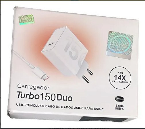CARREGADOR CELULAR 150W USB-C C/ CABO USB-C