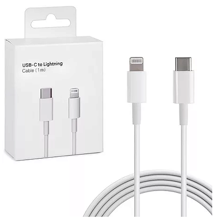 CABO USB-C P/ IPHONE LIGHTNING 1M