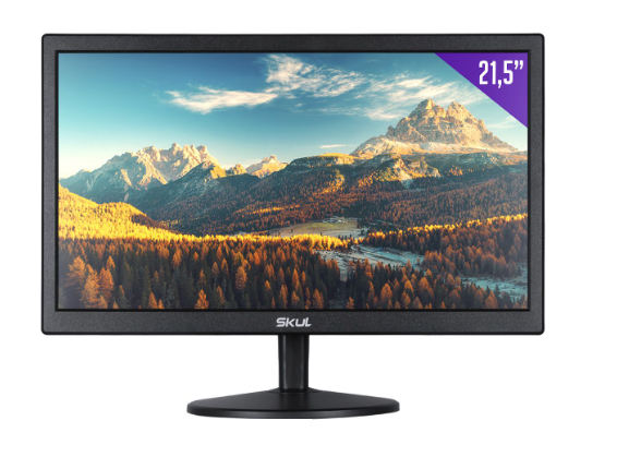 MONITOR SKUL 21.5“ LED FHD VGA + HDMI