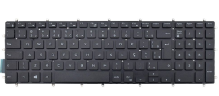 TECLADO NOTEBOOK DELL INSPIRON 15-3583/3584/5565 /5567/5570/7572