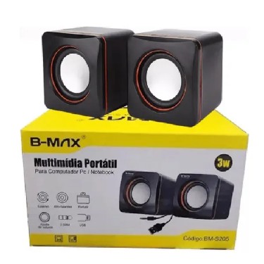 CAIXA DE SOM B-MAX USB