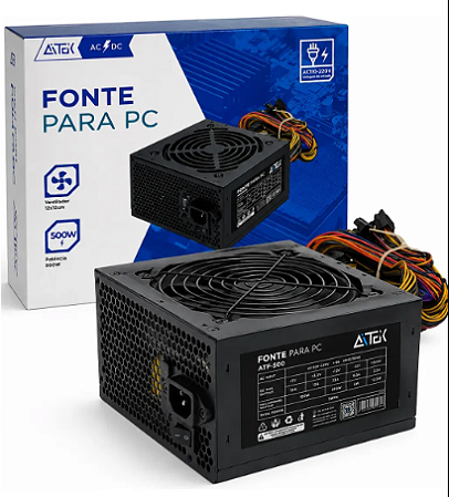 FONTE ATX AITEK 500W