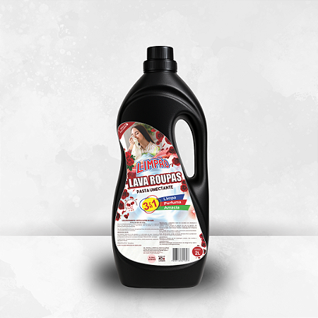 Lava Roupa 3 em 1 - Floral Essence - Pasta Umectante Limpão