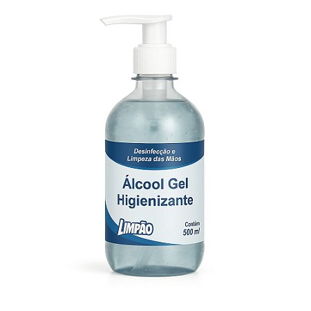 Álcool em Gel Higienizante Limpão 70% 500 ml Pump