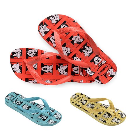 Chinelo Unisex Havaianas Top Disney Original com NF
