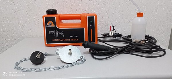 SANGRADOR DE FREIOS COM CONTROLE MANUAL - IJ-2150 - INJETEC