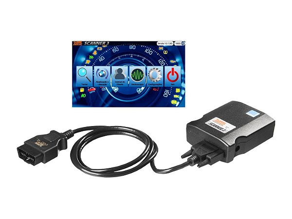 SCANNER 3 STARTER P/ DIAG. VERSAO SOFTWARE - 108851 - RAVEN