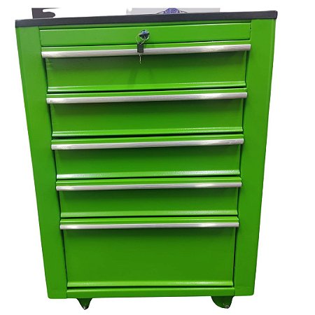 CARRINHO DE FERRAMENTAS 5 GAVETAS VERDE - CEBV - BEZAFER