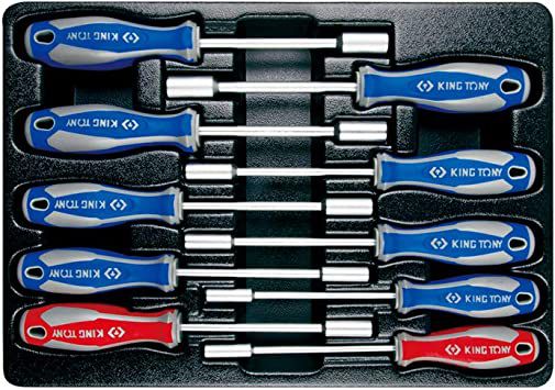 JOGO CHAVE SOQ TIPO CANHAO COM 10 PCS