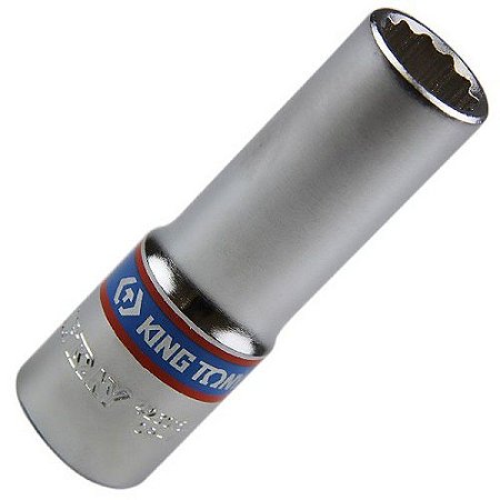 SOQUETE ESTRIADO LONGO 15MM X 1/2 - 423015M - KING TONY