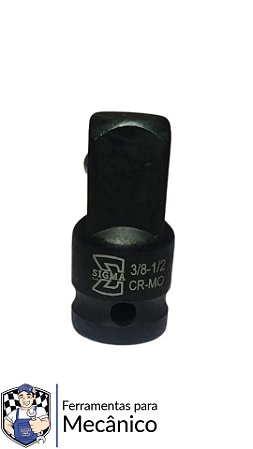 ADAPTADOR SOQUETE DE IMPACTO 3/8 X 1/2 - 0603191006 - SIGMA TOOLS