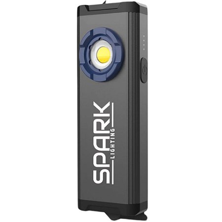 LANTERNA COB LED 800 LUMENS WIRELESS RECARREGAVEL - SK061 - SPARK LIGHTING
