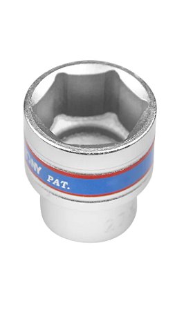 SOQUETE SEXTAVADO 27MM X 1/2 - 433527M - KING TONY