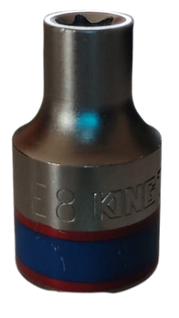 SOQUETE TORX FEMEA E08 X 3/8 - 337508M - KING TONY