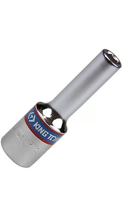 SOQUETE SEXTAVADO LONGO 08MM X 1/2 - 423508M - KING TONY