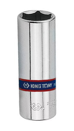 SOQUETE SEXTAVADO LONGO 10MM X 1/4 - 223510M - KING TONY