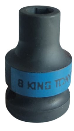 SOQUETE DE IMPACTO SEXTAVADO 08MM 1/2 - 453508M - KING TONY