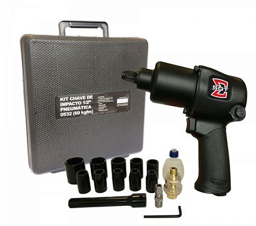KIT CHAVE DE IMPACTO 1/2 69KGF.M - SGT0532K - SIGMA TOOLS
