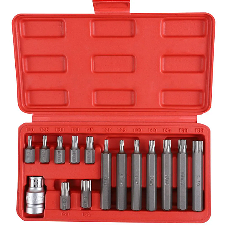 JOGO BITS TIPO TORX 15 PECAS - 372,0002 - NOLL