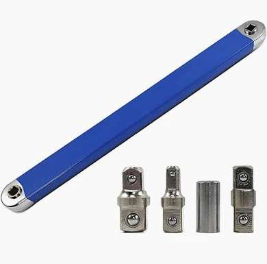 CHAVE EXTENSORA COM ADAPTADORES 1/2",1/4" E 3/8" - DT-CEX01 - DELTA