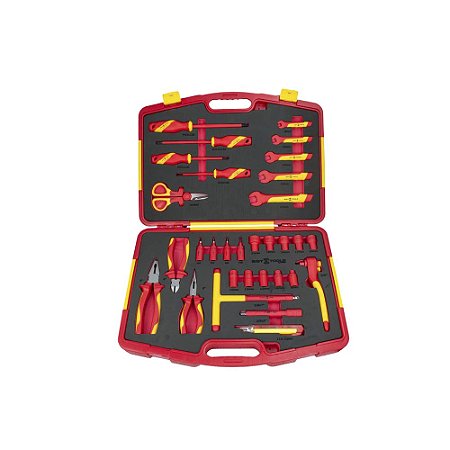 KIT 31 PECAS FERRAMENTAS ISOLADAS 1000V - 06999940004 - SIGMA TOOLS