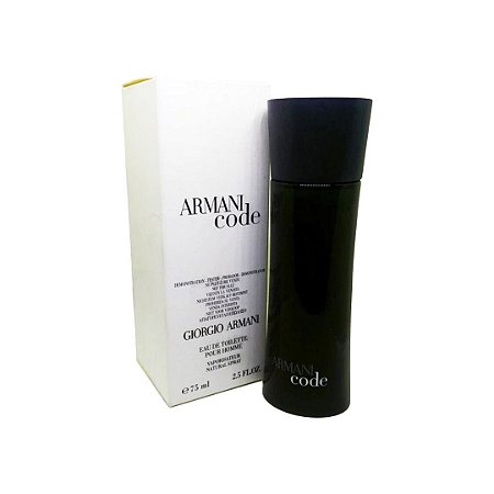 preço perfume armani code masculino 75ml