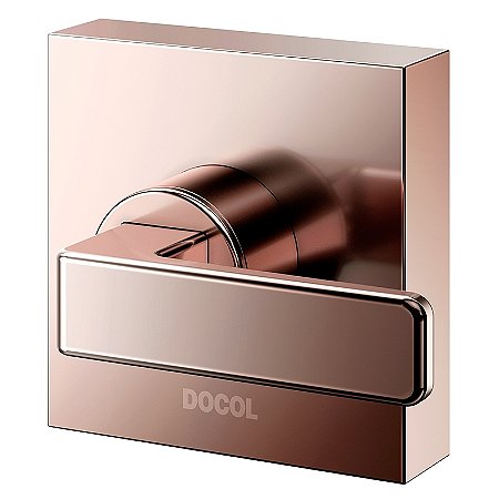 Acabamento De Registro Cobre Polido Docol Stillo