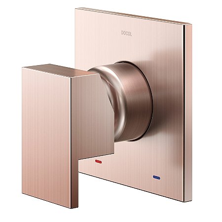 Acabamento Monocomando New Edge Cobre Escovado Docol