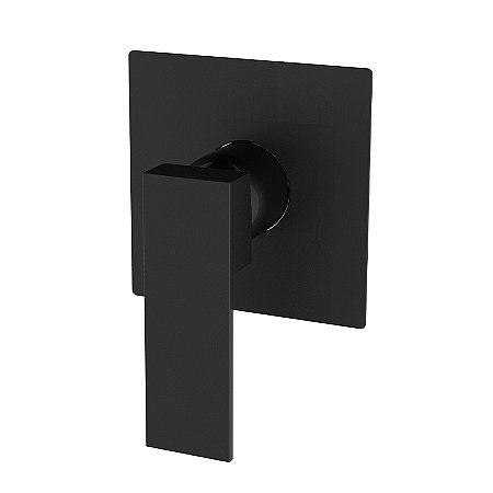 Acabamento LX4012B Monocomando Black Matte - Lexxa