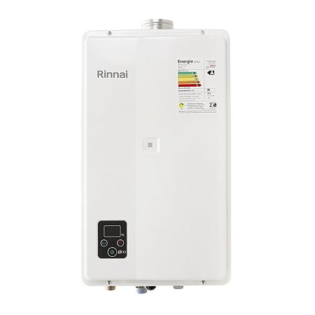 Aquecedor Digital Água A Gás Reu E33 Glp 33 Litros Rinnai
