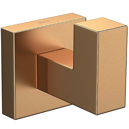 Cabide Quadratta Acabamento Gold Matte Deca