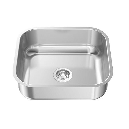 Cuba Para Cozinha Inox N3 40x35x14 Polida Ghelplus
