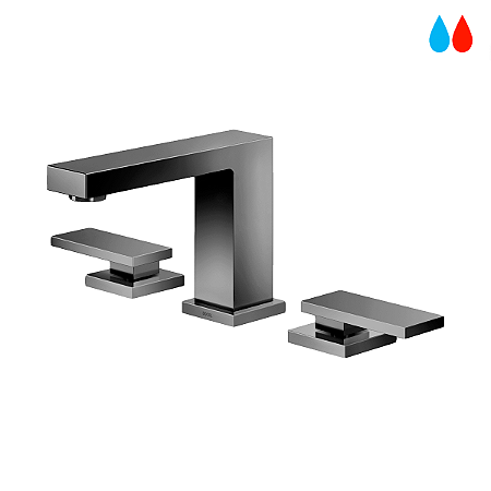 Misturador Para Banheiro Luxo Docol New Edge Grafite Polido Misturador Para Banheiro Luxo Docol New Edge Grafite Polido