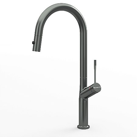 Misturador Monocomando Cozinha Cinza (Gourmet DeBacco)