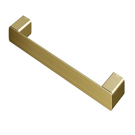Porta Toalha Rosto 300mm Docol Flat Ouro Escovado