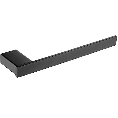 Porta Toalha De Rosto Acabamento Black Matte Lexxa