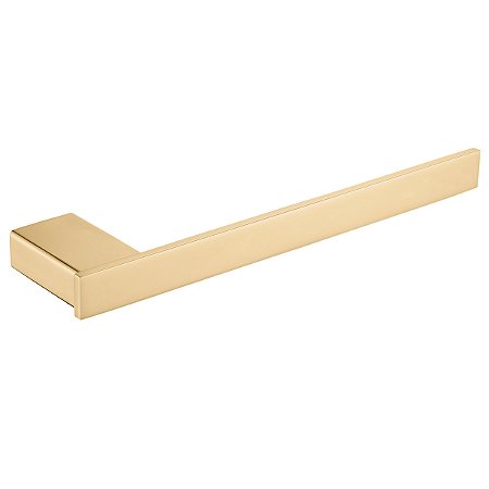 Porta Toalha Rosto Moderno Acabamento Gold Lexxa
