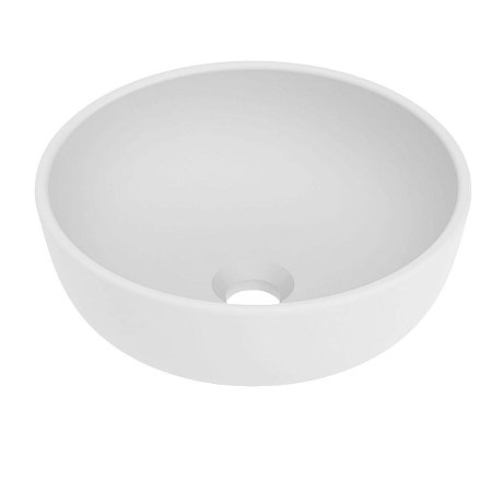 Cuba De Apoio Redonda 350 Optica Round Er35 Branco Roca