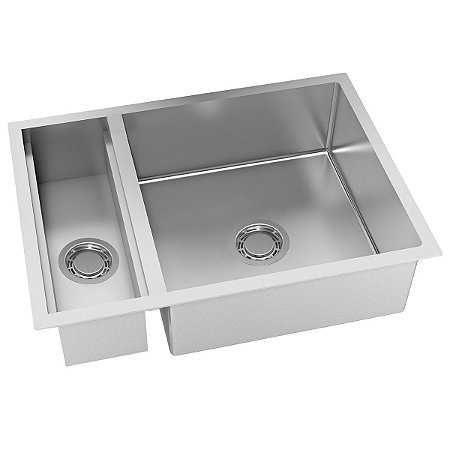 Cuba de Cozinha Inox Quadratino 700X505X200 DeBacco 80400