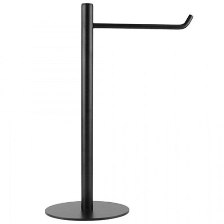 Porta Toalha De Bancada Aço Inox Preto Fosco Serenity Ducon